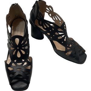 L'artiste By Spring Step Flamenco Caged Heeled Sandal